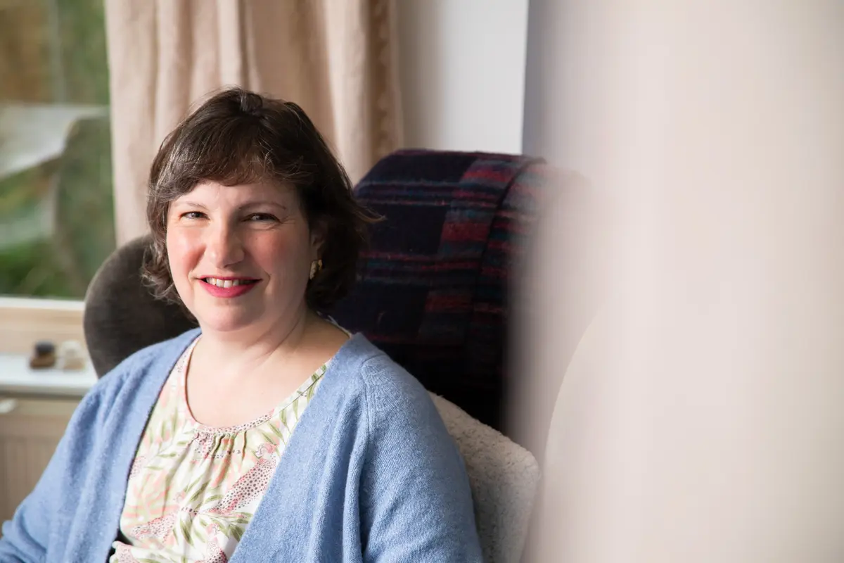 Head shot of the ease and poise founder